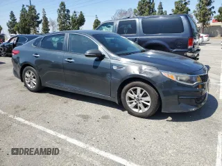 2016 Kia Optima LX with VIN KNAGT4L34G5085843, listed as a Copart auction lot 54608175 with 107,349 mi miles and Salvage Title. Bid and sale history available at carsss.com. Image 4.