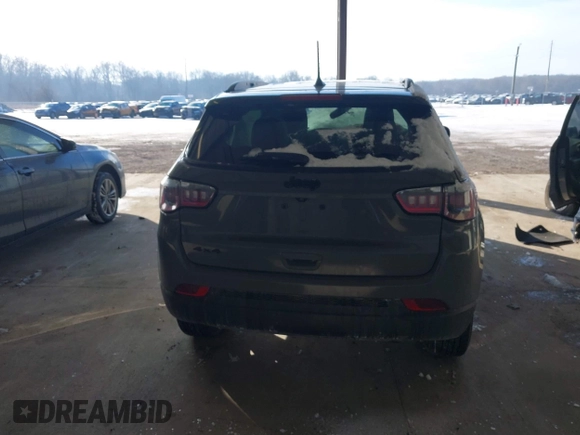 2021 Jeep Compass Sport with VIN 3C4NJDAB2MT591242, listed as a IAAI auction lot 41397874 with 64,653 mi miles and . Bid and sale history available at DreamBid. Image 16.