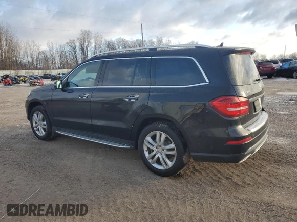 2017 Mercedes-Benz GLS 450 with VIN 4JGDF6EE4HA844518, listed as a Copart auction lot 41703935 with 126,310 mi miles and Clean title. Bid and sale history available at DreamBid. Image 2.