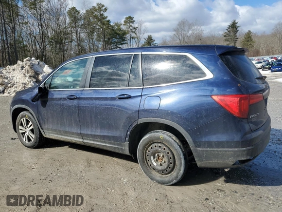 2017 Honda Pilot EX-L with VIN 5FNYF6H53HB035987, listed as a Copart auction lot 45834495 with 163,365 mi miles and Non Repairable. Bid and sale history available at DreamBid. Image 2.