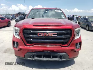 2022 GMC Sierra 1500 Elevation with VIN 3GTU9CET7NG196551, listed as a Copart auction lot 54537325 with 52,870 mi miles and Salvage Title. Bid and sale history available at DreamBid. Image 5.