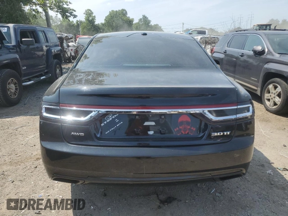 2017 Lincoln Continental Reserve z VIN 1LN6L9NC1H5605714, wystawiony jako Copart lot #64392454 z przebiegiem Nie podano mil oraz Szkoda całkowita • Salvage title. Historia ofert i sprzedaży dostępna na DreamBid. Obrazek 6.