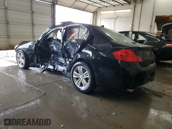 2010 Infiniti G37 Sedan Journey with VIN JN1CV6APXAM405616, listed as a Copart auction lot 51470035 with 132,876 mi miles and Salvage Title. Bid and sale history available at carsss.com. Image 2.