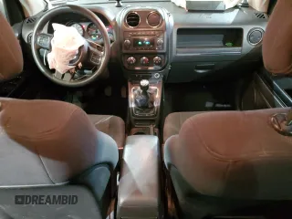 2013 Jeep Compass Sport with VIN 1C4NJCBA3DD102577, listed as a Copart auction lot 42816455 with 157,654 mi miles and Salvage Title. Bid and sale history available at carsss.com. Image 8.