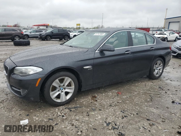 2012 BMW 5 Series 528i xDrive with VIN WBAXH5C54CDW05421, listed as a Copart auction lot 51747865 with 133,881 mi miles and Salvage Title. Bid and sale history available at carsss.com. Image 1.