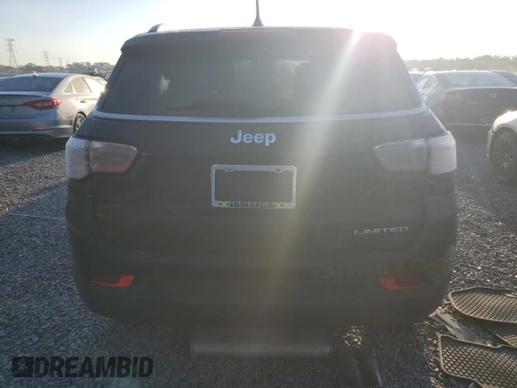 2018 Jeep Compass Limited with VIN 3C4NJCCB6JT318579, listed as a Copart auction lot 49545075 with 111,423 mi miles and Salvage Title. Bid and sale history available at carsss.com. Image 6.