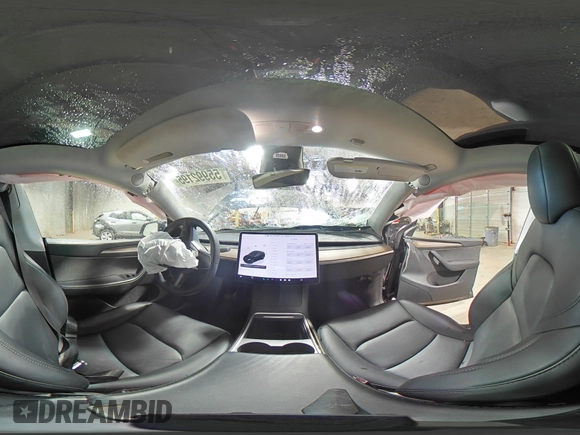 2024 Tesla Model Y с VIN 7SAYGDED0RF084081, выставлен на аукционе Copart как лот 55992195 с пробегом 43 871 миль миль и Списание • Salvage title. История ставок и продаж доступна на DreamBid. Изображение 14.