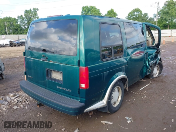 1999 Chevrolet Astro Cargo YF7 z VIN 1GBDM19W7XB184567, wystawiony jako IAAI lot #42422713 z przebiegiem 235 859 mil mil oraz . Historia ofert i sprzedaży dostępna na DreamBid. Obrazek 4.