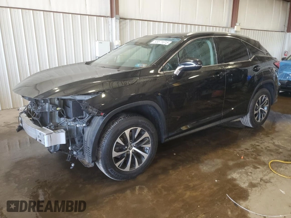 2020 Lexus RX 350 with VIN 2T2HZMDA4LC244226, listed as a Copart auction lot 55571615 with 31,410 mi miles and Salvage Title. Bid and sale history available at DreamBid. Image 1.