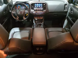 2022 GMC Canyon 4WD AT4 w/Leather with VIN 1GTG6FENXN1163390, listed as a Copart auction lot 88008805 with 35,491 mi miles and Salvage Title. Bid and sale history available at carsss.com. Image 8.