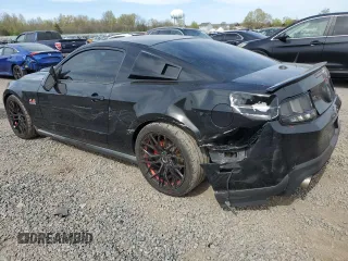 2010 Ford Mustang GT with VIN 1ZVBP8CH8A5119369, listed as a Copart auction lot 53028195 with 132,124 mi miles and Salvage Title. Bid and sale history available at carsss.com. Image 2.