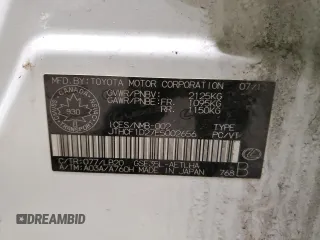 2014 Lexus IS 250 with VIN JTHCF1D27E5002656, listed as a Copart auction lot 52201135 with 194,842 mi miles and Salvage title. Bid and sale history available at DreamBid. Image 12.