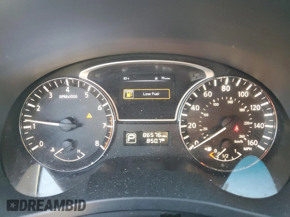 2015 Nissan Altima 2.5 S with VIN 1N4AL3AP9FC283455, listed as a Copart auction lot 53495215 with 86,576 mi miles and Salvage Title. Bid and sale history available at carsss.com. Image 9.