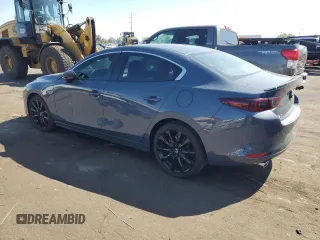 2024 Mazda 3 S Carbon Edition with VIN 3MZBPBCM1RM408173, listed as a Copart auction lot 67511814 with 343 mi miles and Clean title. Bid and sale history available at DreamBid. Image 2.