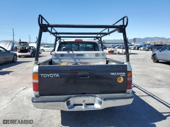 2002 Toyota Tacoma with VIN 5TENL42N02Z011869, listed as a Copart auction lot 49716055 with 272,765 mi miles and Salvage Title. Bid and sale history available at carsss.com. Image 6.