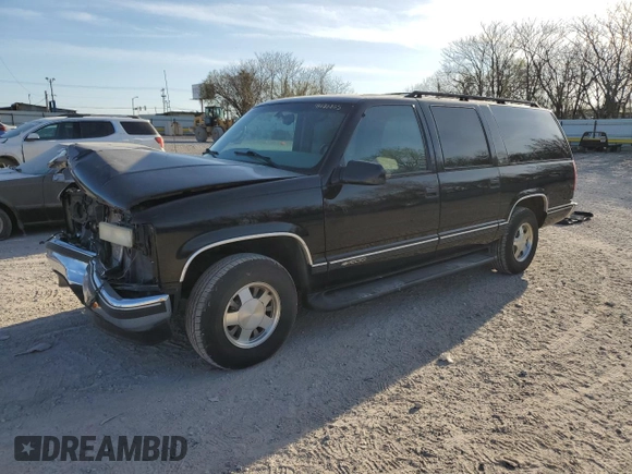 1999 Chevrolet Suburban with VIN 3GNEC16R1XG263524, listed as a Copart auction lot 49686865 with 280,125 mi miles and Salvage Title. Bid and sale history available at carsss.com. Image 1.