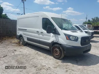 2019 Ford Transit with VIN 1FTBW2CM8KKB73080, listed as a IAAI auction lot 42090729 with 126,129 mi miles. Bid and sale history available at carsss.com. Image 1.