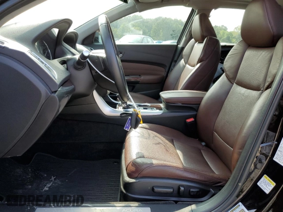 2015 Acura TLX Tech with VIN 19UUB1F59FA001849, listed as a Copart auction lot 69981883 with 59,992 mi miles. Bid and sale history available at carsss.com. Image 7.