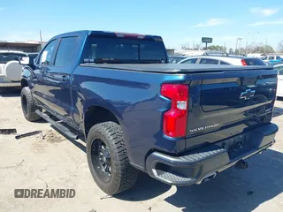2021 Chevrolet Silverado 1500 RST with VIN 3GCUYEED2MG309439, listed as a IAAI auction lot 41682092 with 1 mi miles. Bid and sale history available at carsss.com. Image 3.