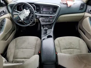 2015 Kia Optima LX with VIN 5XXGM4A79FG433037, listed as a Copart auction lot 58428465 with 112,370 mi miles and Salvage title. Bid and sale history available at DreamBid. Image 8.