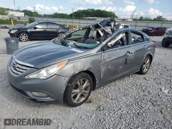 2013 Hyundai Sonata Limited with VIN 5NPEC4AC1DH580090, listed as a Copart auction lot 53973275 with Not Provided miles and Salvage Title. Bid and sale history available at DreamBid. Image 1.