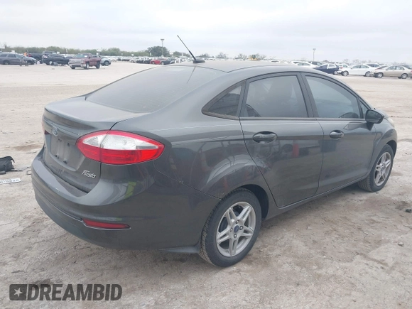 2017 Ford Fiesta SE with VIN 3FADP4BJ7HM159414, listed as a IAAI auction lot 41189078 with 88,708 mi miles. Bid and sale history available at carsss.com. Image 4.
