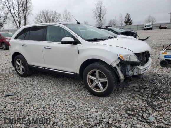 2013 Lincoln MKX with VIN 2LMDJ8JK7DBL18599, listed as a Copart auction lot 53031895 with 122,355 mi miles and Clean Title. Bid and sale history available at carsss.com. Image 4.