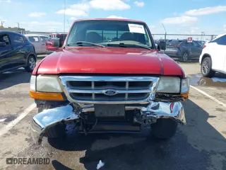 1999 Ford Ranger XL with VIN 1FTYR14V4XPA19852, listed as a IAAI auction lot 41837498 with 159,521 mi miles. Bid and sale history available at carsss.com. Image 6.