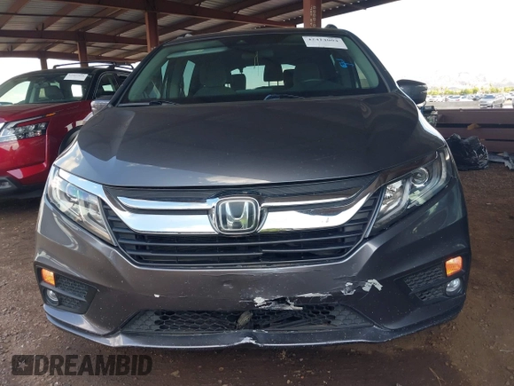 2019 Honda Odyssey EX z VIN 5FNRL6H55KB029225, wystawiony jako IAAI lot #42414004 z przebiegiem 71 265 mil mil oraz . Historia ofert i sprzedaży dostępna na DreamBid. Obrazek 12.