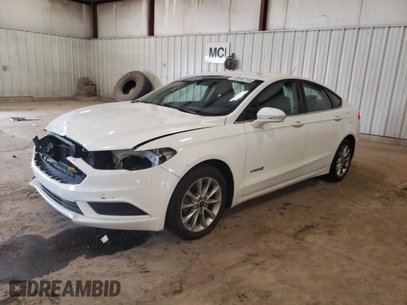 2017 Ford Fusion Hybrid SE with VIN 3FA6P0LU8HR296990, listed as a Copart auction lot 60846765 with 157,124 mi miles and Clean title. Bid and sale history available at DreamBid. Image 1.