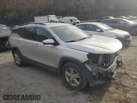 2019 GMC Terrain SLE with VIN 3GKALMEV2KL288086, listed as a Copart auction lot 79046624 with 71,439 mi miles and Salvage Title. Bid and sale history available at DreamBid. Image 4.