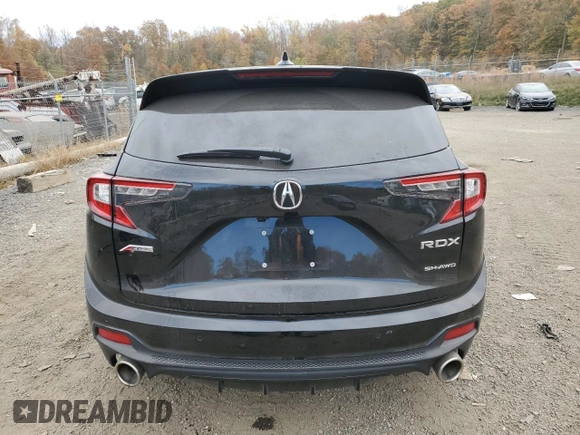 2024 Acura RDX w/A-Spec Package z VIN 5J8TC2H62RL033605, wystawiony jako Copart lot #78671174 z przebiegiem 6 067 mil mil oraz Szkoda całkowita • Salvage title. Historia ofert i sprzedaży dostępna na DreamBid. Obrazek 6.