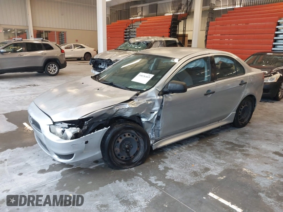 2010 Mitsubishi Lancer DE with VIN JA32U1FU3AU019390, listed as a IAAI auction lot 39876469 with 188,617 mi miles. Bid and sale history available at carsss.com. Image 2.