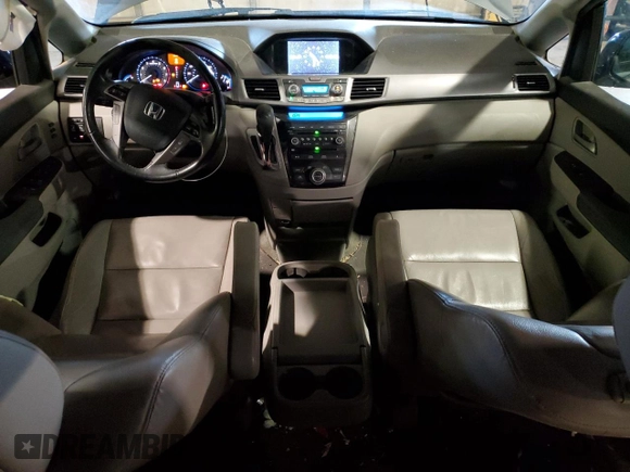 2013 Honda Odyssey Touring with VIN 5FNRL5H95DB012005, listed as a Copart auction lot 46259115 with 195,534 mi miles and Salvage Title. Bid and sale history available at carsss.com. Image 8.