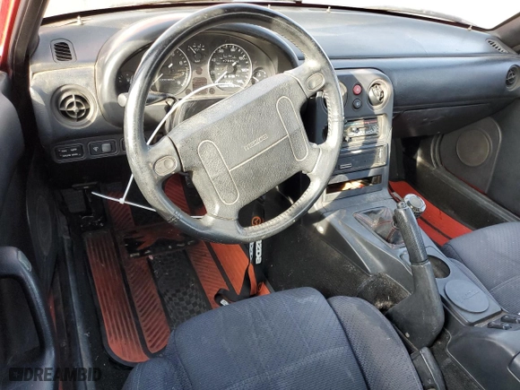 1991 Mazda MX-5 Miata Special Edition with VIN JM1NA351XM1218002, listed as a Copart auction lot 86942434 with 277,606 mi miles and Clean Title. Bid and sale history available at carsss.com. Image 8.
