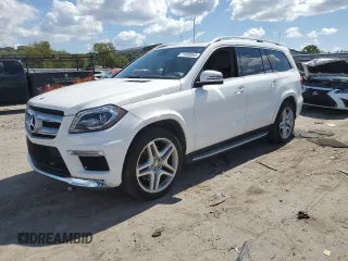 2016 Mercedes-Benz GL with VIN 4JGDF7DE0GA685082, listed as a Copart auction lot 71600854 with 140,845 mi miles and Clean Title. Bid and sale history available at carsss.com. Image 1.