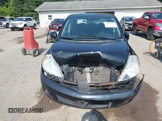 2008 Nissan Versa 1.8 S with VIN 3N1BC11E18L374733, listed as a IAAI auction lot 40022252 with 91,593 mi miles. Bid and sale history available at carsss.com. Image 12.