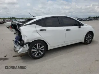 2024 Nissan Versa S with VIN 3N1CN8DV6RL816734, listed as a Copart auction lot 59006915 with 23,730 mi miles and Salvage title. Bid and sale history available at DreamBid. Image 3.