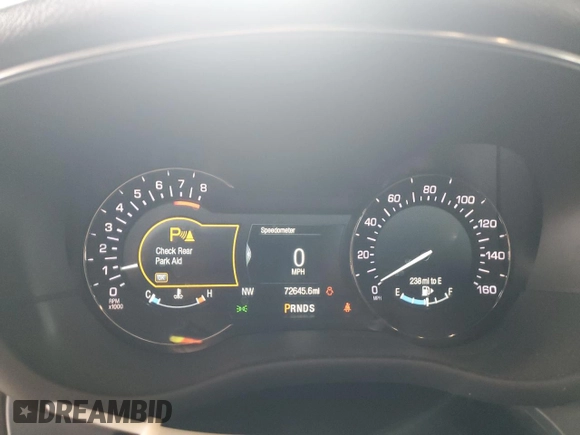 2019 Lincoln MKC Reserve with VIN 5LMTJ3DH4KUL37593, listed as a Copart auction lot 53260965 with 72,645 mi miles and Salvage title. Bid and sale history available at DreamBid. Image 9.