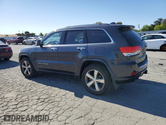 2015 Jeep Grand Cherokee Overland with VIN 1C4RJFCM3FC887817, listed as a Copart auction lot 57420185 with 145,971 mi miles and Clean title. Bid and sale history available at DreamBid. Image 2.