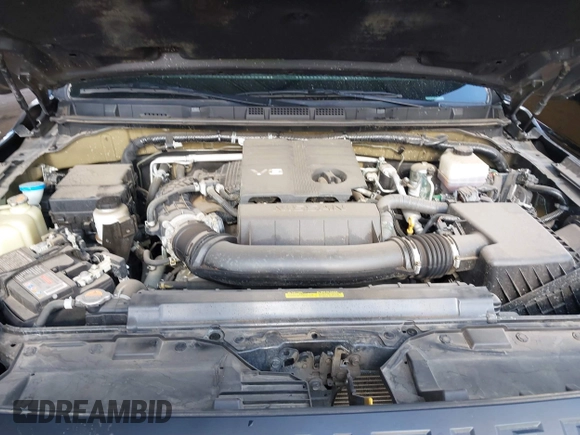 2023 Nissan Frontier Pro-X with VIN 1N6ED1EJXPN618986, listed as a IAAI auction lot 41436438 with 18,785 mi miles and . Bid and sale history available at DreamBid. Image 10.
