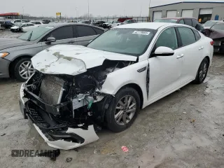 2019 Kia Optima LX with VIN 5XXGT4L35KG331970, listed as a Copart auction lot 42779885 with 121,915 mi miles and Salvage Title. Bid and sale history available at carsss.com. Image 1.