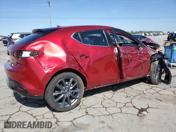 2019 Mazda 3 Preferred with VIN JM1BPBMM8K1125497, listed as a Copart auction lot 51796935 with Not Provided miles and Salvage Title. Bid and sale history available at DreamBid. Image 3.