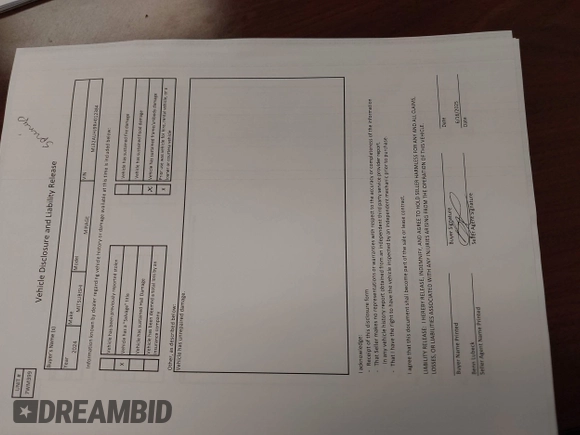 2024 Mitsubishi Mirage ES z VIN ML32AUHJ9RH012384, wystawiony jako IAAI lot #42449442 z przebiegiem 14 460 mil mil oraz . Historia ofert i sprzedaży dostępna na DreamBid. Obrazek 18.