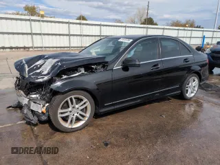 2013 Mercedes-Benz C-Class C 300 Sport with VIN WDDGF8AB1DR284421, listed as a Copart auction lot 51875755 with 133,984 mi miles and Salvage Title. Bid and sale history available at carsss.com. Image 1.