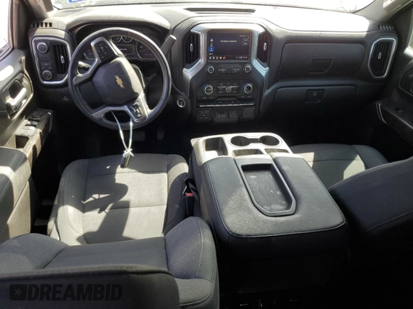 2020 Chevrolet Silverado 1500 LT with VIN 3GCPWCED6LG343695, listed as a Copart auction lot 48911365 with 47,640 mi miles and Salvage Title. Bid and sale history available at carsss.com. Image 8.