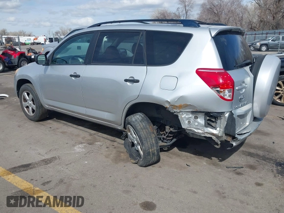 2006 Toyota RAV4 with VIN JTMBD33V165037673, listed as a IAAI auction lot 41778546 with 191,412 mi miles. Bid and sale history available at carsss.com. Image 3.