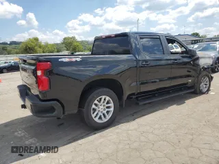 2022 Chevrolet Silverado 1500 RST with VIN 1GCUDEET0NZ630075, listed as a Copart auction lot 85716684 with Not Provided miles and Clean Title. Bid and sale history available at DreamBid. Image 3.