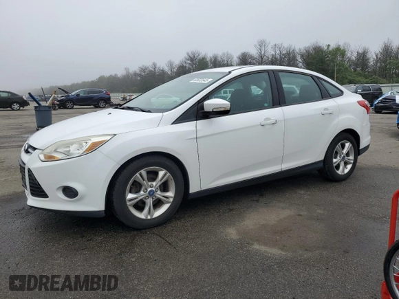 2013 Ford Focus SE with VIN 1FADP3F21DL342350, listed as a Copart auction lot 60632645 with 100,107 mi miles and Clean title. Bid and sale history available at DreamBid. Image 1.
