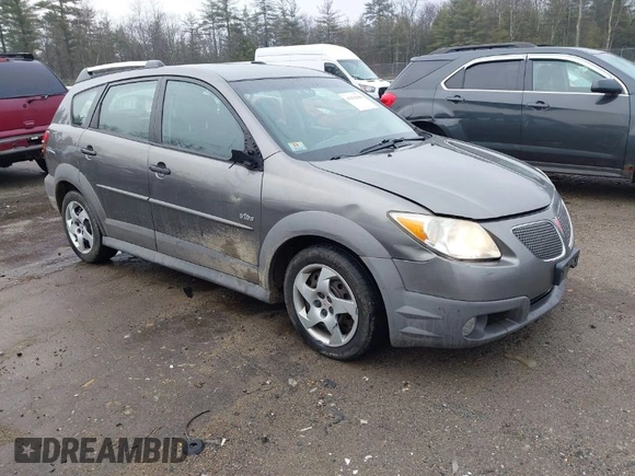 2005 Pontiac Vibe with VIN 5Y2SL63835Z450006, listed as a IAAI auction lot 41876196 with 299,999 mi miles. Bid and sale history available at carsss.com. Image 1.